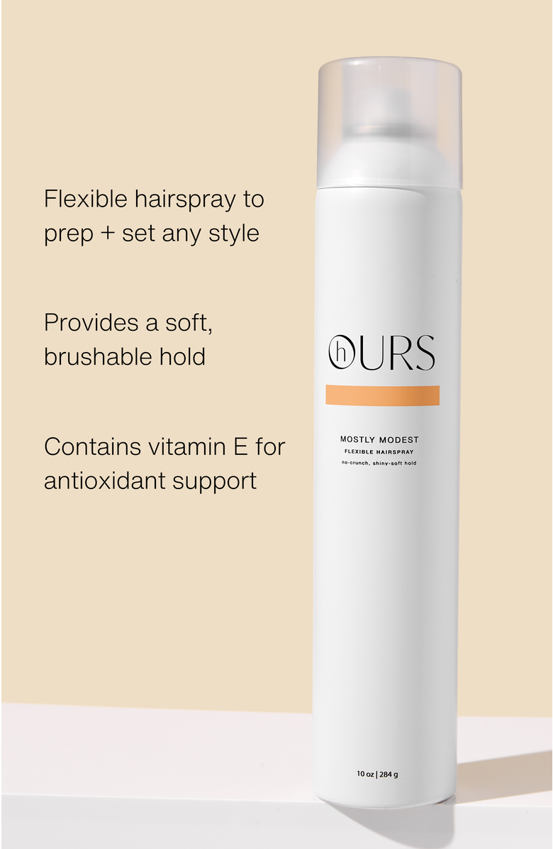 hOURS haircare Mostly Modest Flexible Hairspray, Alternate, color, 10 Oz