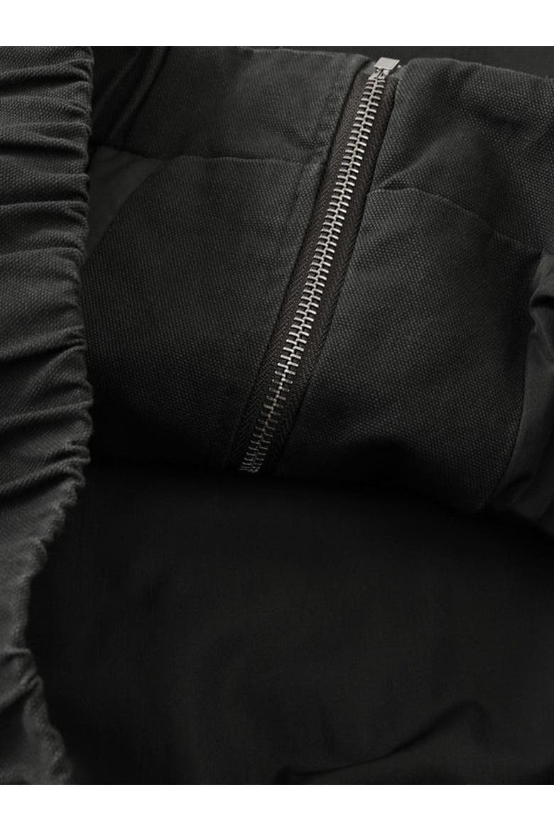 Boxy Fireman Clasp Jacket, Alternate, color, Black