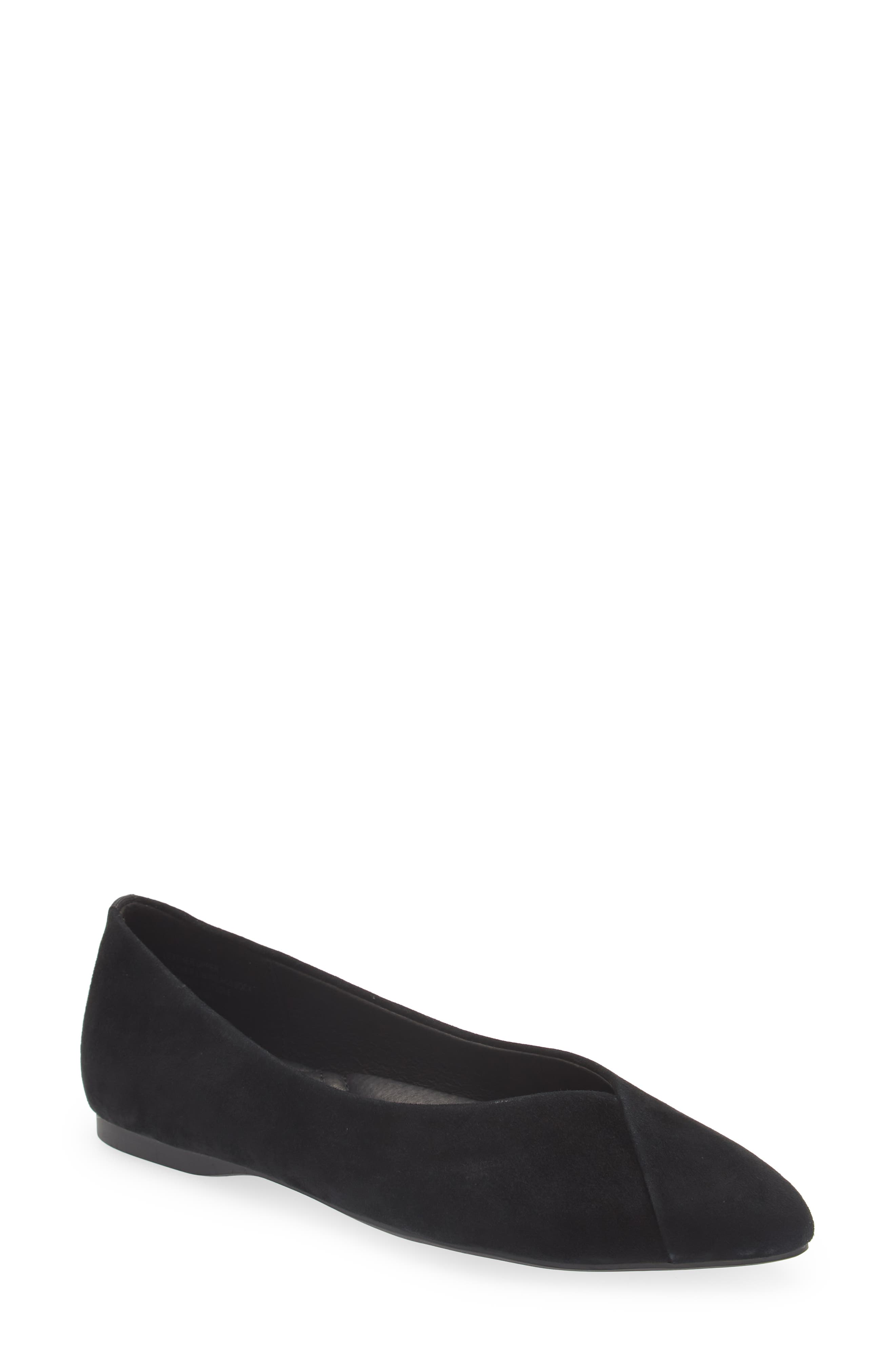 Birdies Goldfinch Suede Ballet Flat, Main, color, 