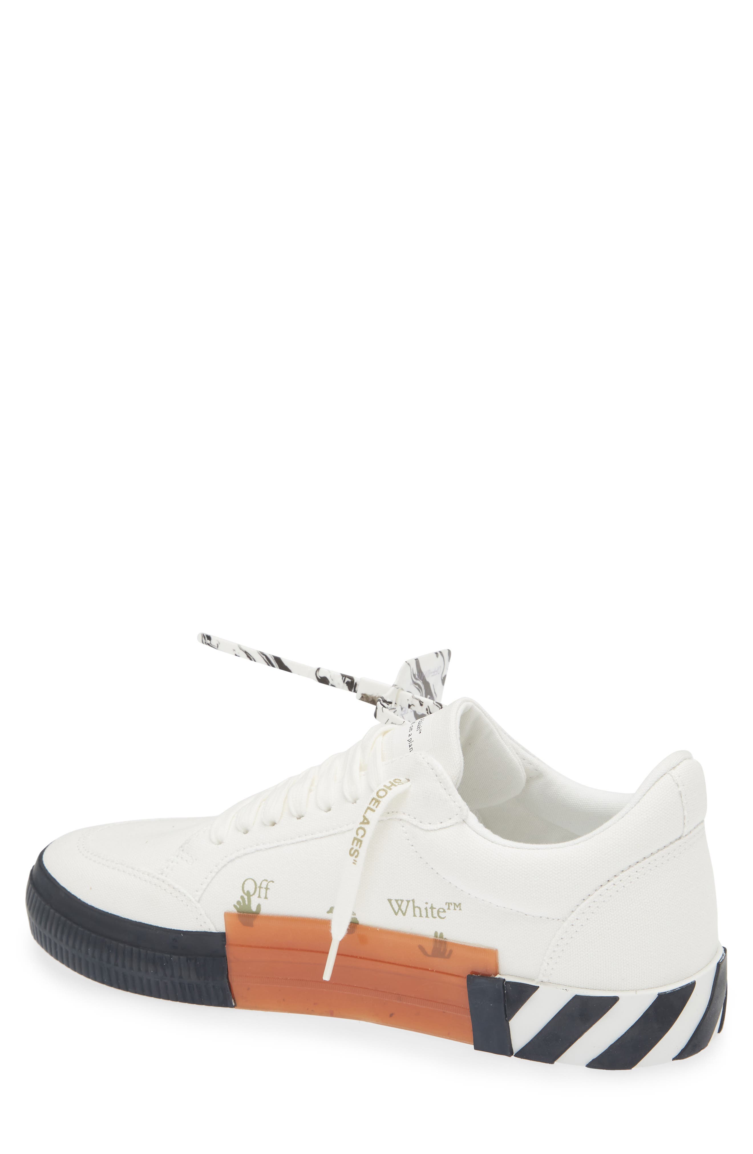 Off-White Vulcanized Low Top Sneaker, Alternate, color, 