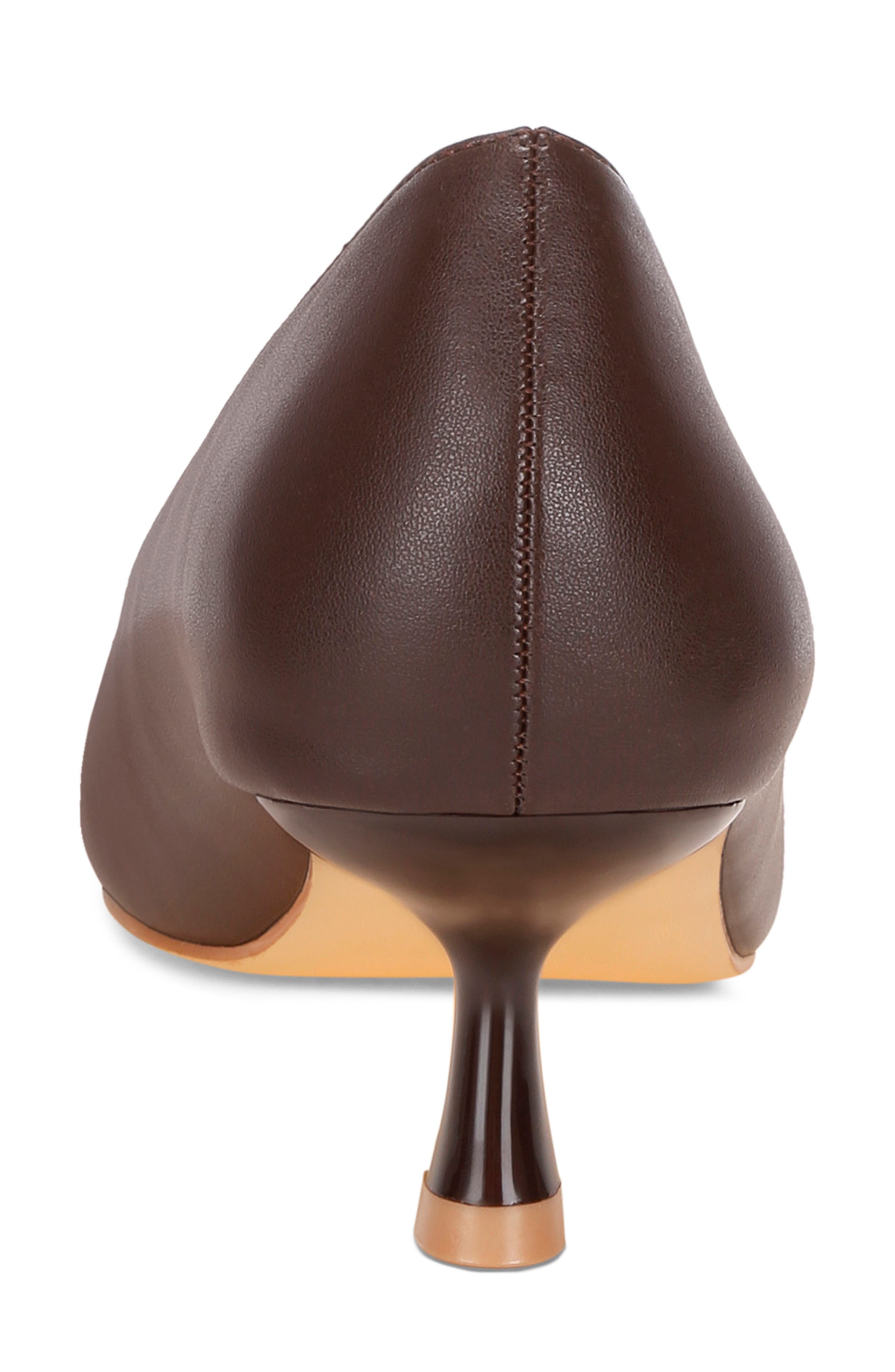 Blara Pointed Toe Pump, Alternate, color, BROWN