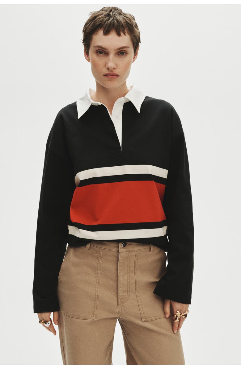 H&M Cotton Canvas Trousers, Alternate, color, 