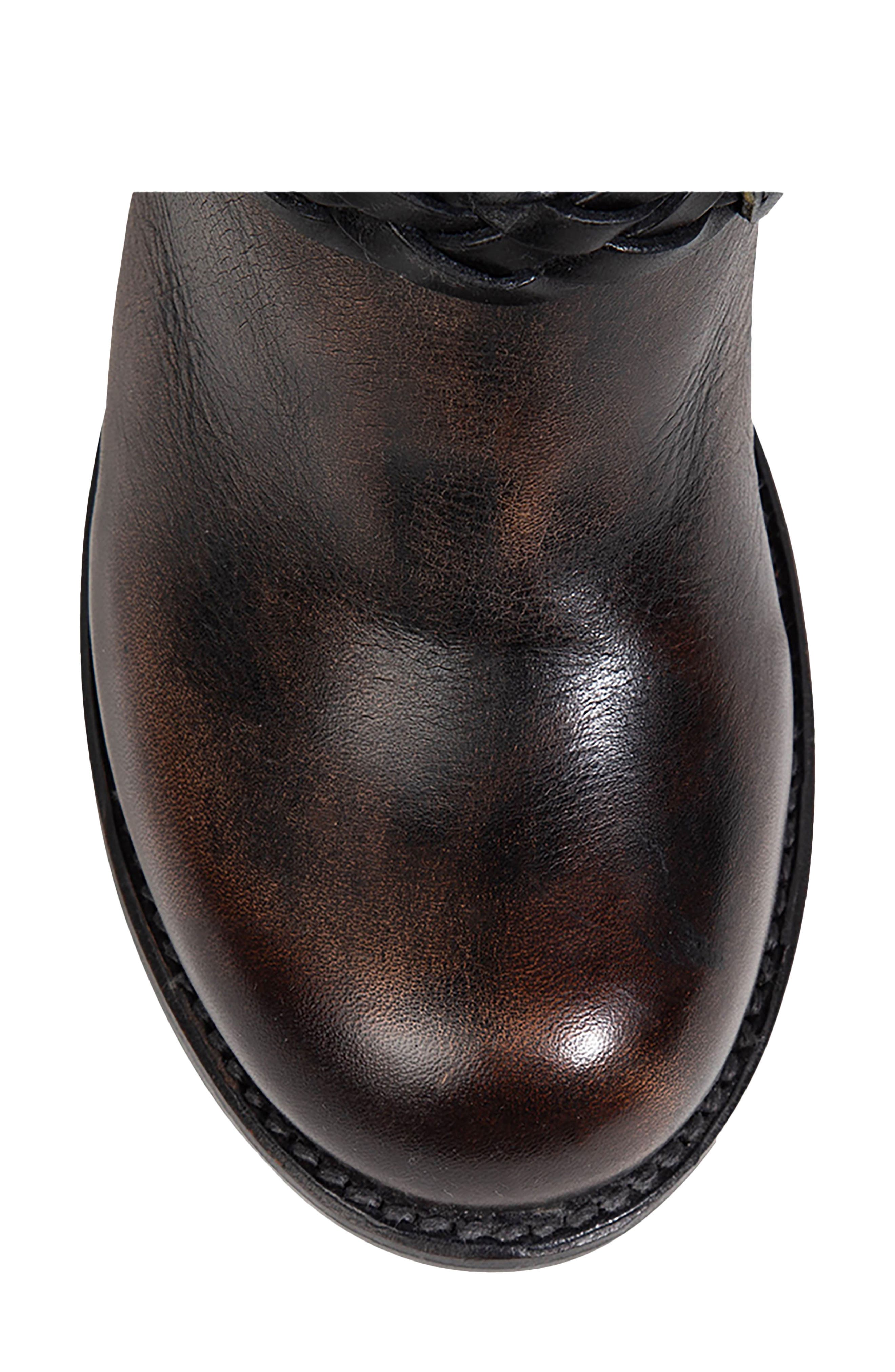 Buck Knee High Boot, Alternate, color, BLACK
