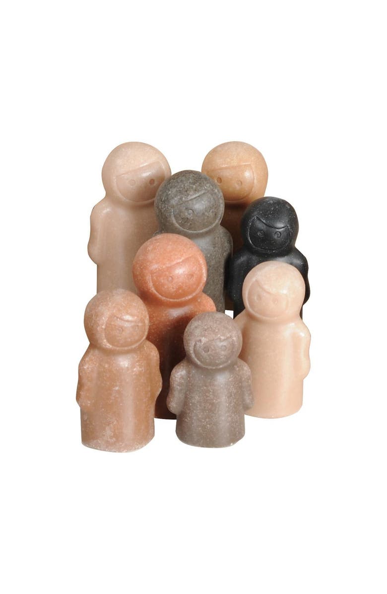 Kaplan Early Learning Company Sensory Stones Little People Like Me - Families - 30 Pieces, Alternate, color, Multicolored