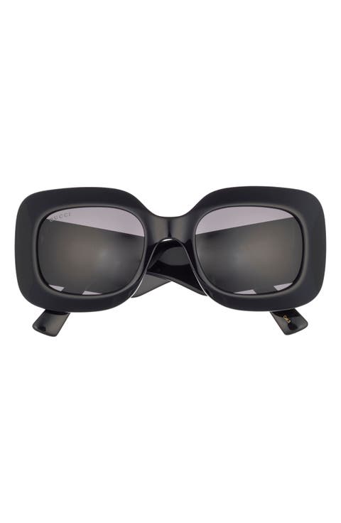 51mm Oversize Square Sunglasses