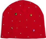 mnml Embellished Cotton Beanie