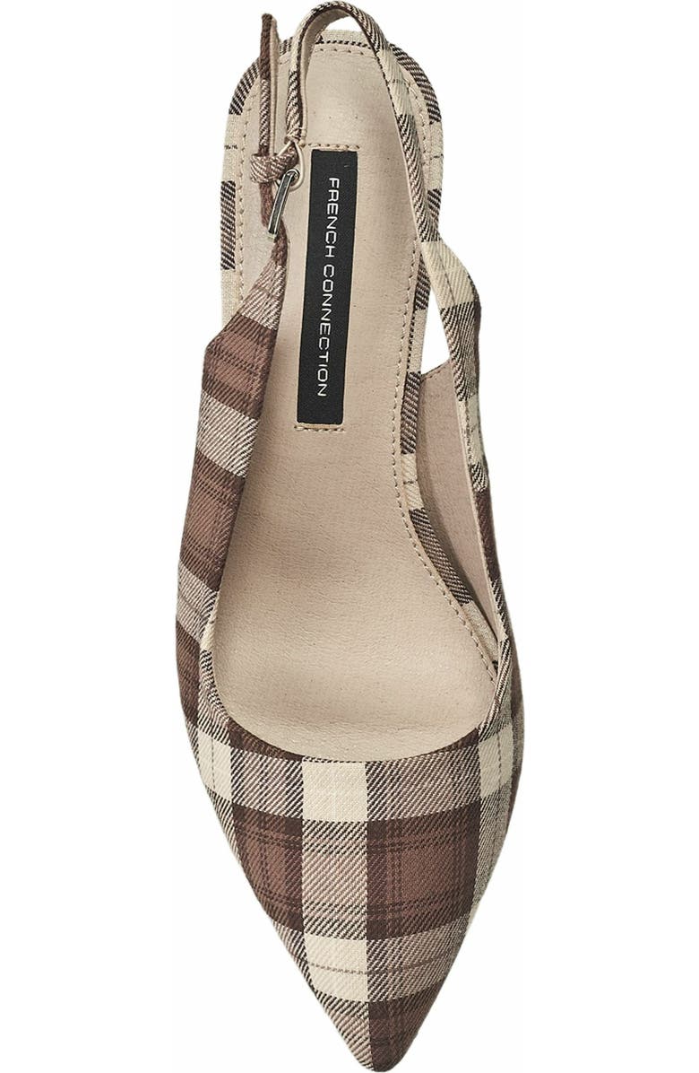 French Connection Plaid Quinn Kitten Heel, Alternate, color,