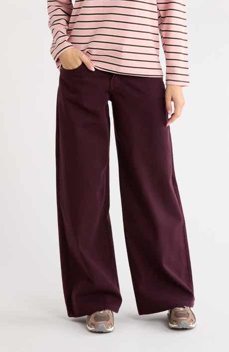 Big News Mid Rise Wide Leg Jeans