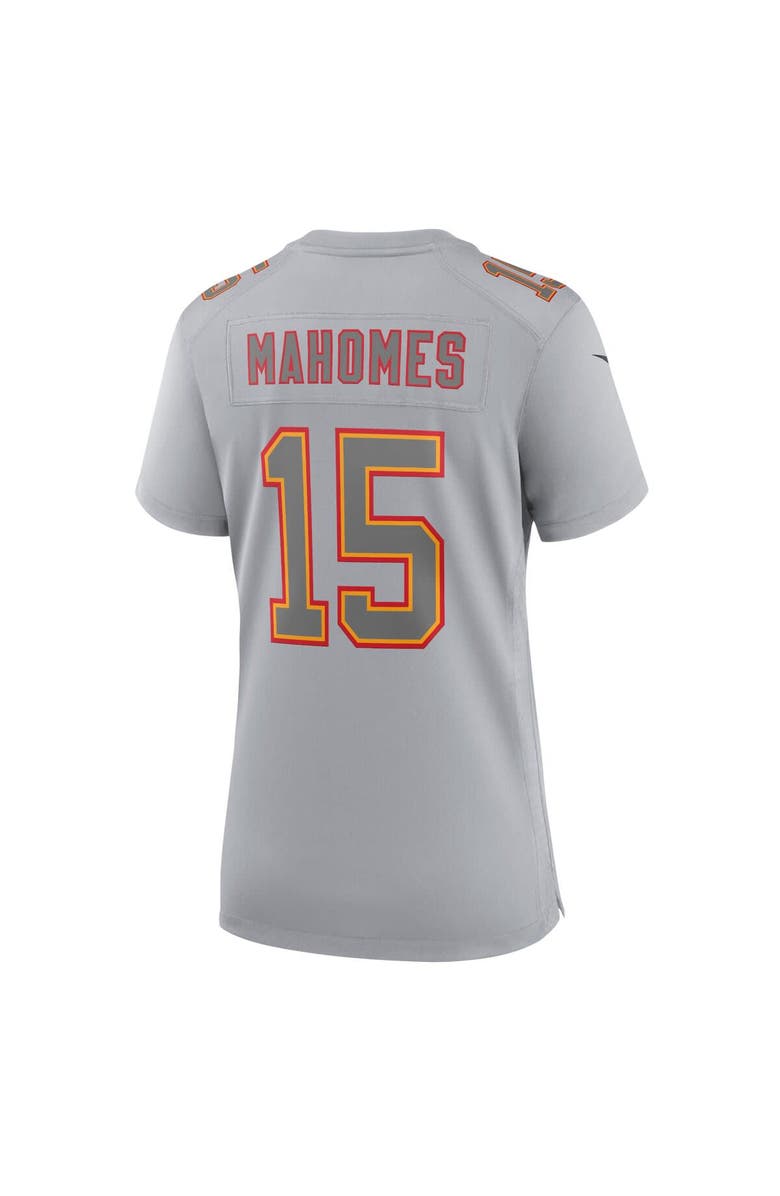 Nike Women's Nike Patrick Mahomes Gray Kansas City Chiefs Super Bowl LVIII Atmosphere Fashion Game Jersey, Alternate, color, 