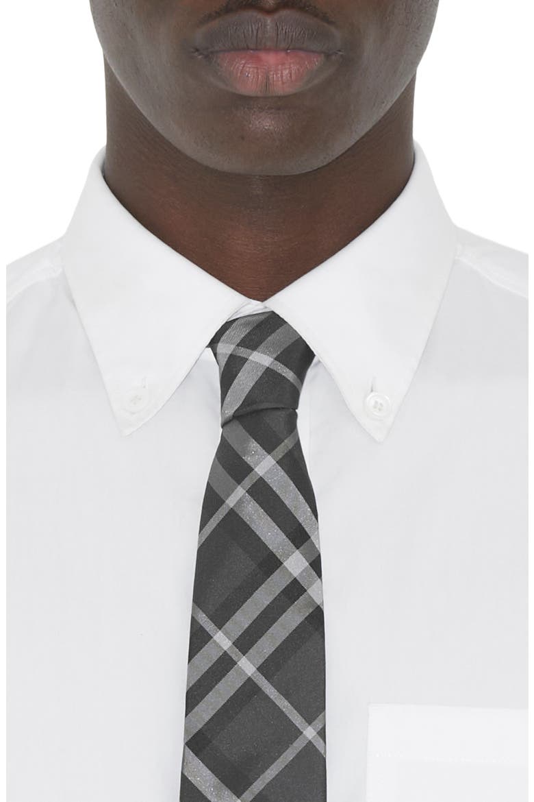 Manston Silk Tie, Alternate, color, CHARCOAL