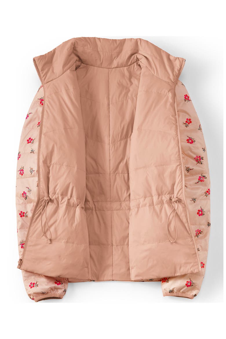 Wanderweight Reversible Packable Down Jacket, Alternate, color, Pink/Oyster Pink Floral