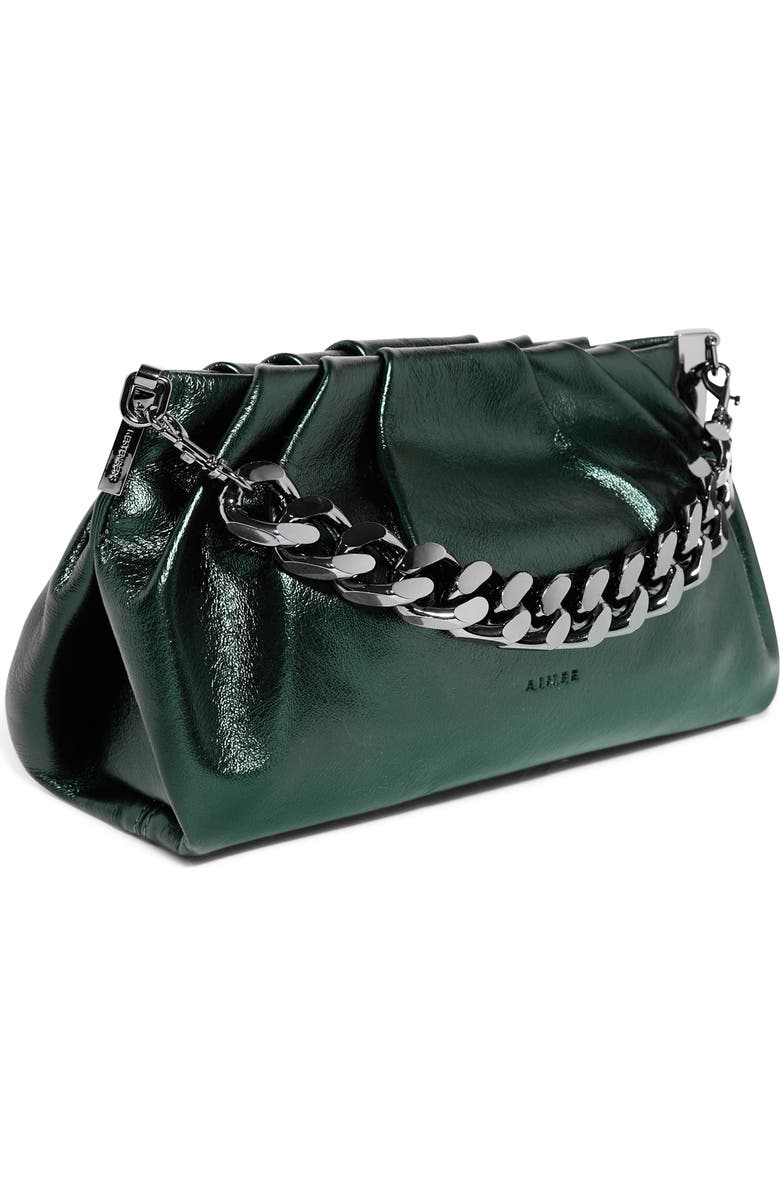 AIMEE Chill Out Frame Clutch, Alternate, color, Metallic Forest