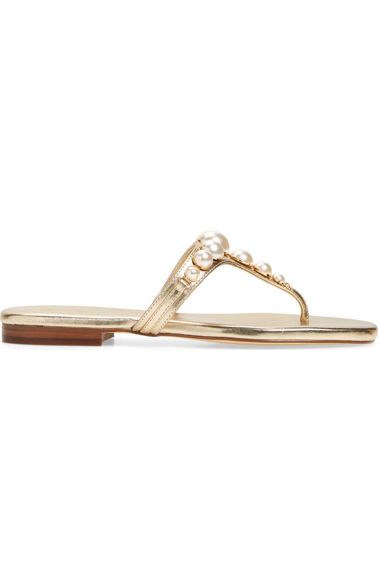 Lilly Pulitzer<sup>®</sup> Cloe Imitation Pearl Flip Flop, Alternate, color,