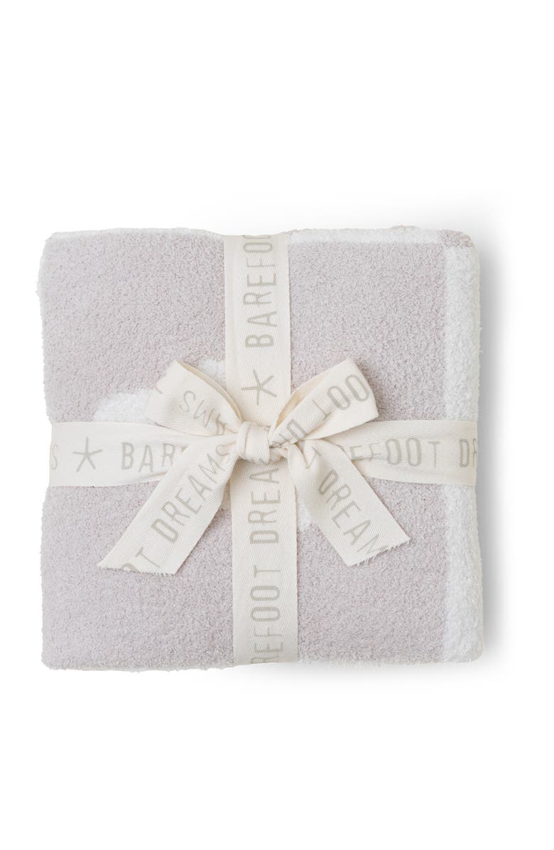 Barefoot Dreams<sup>®</sup> CozyChic<sup>®</sup> Cuddle Baby Blanket, Alternate, color, Cream-Stone