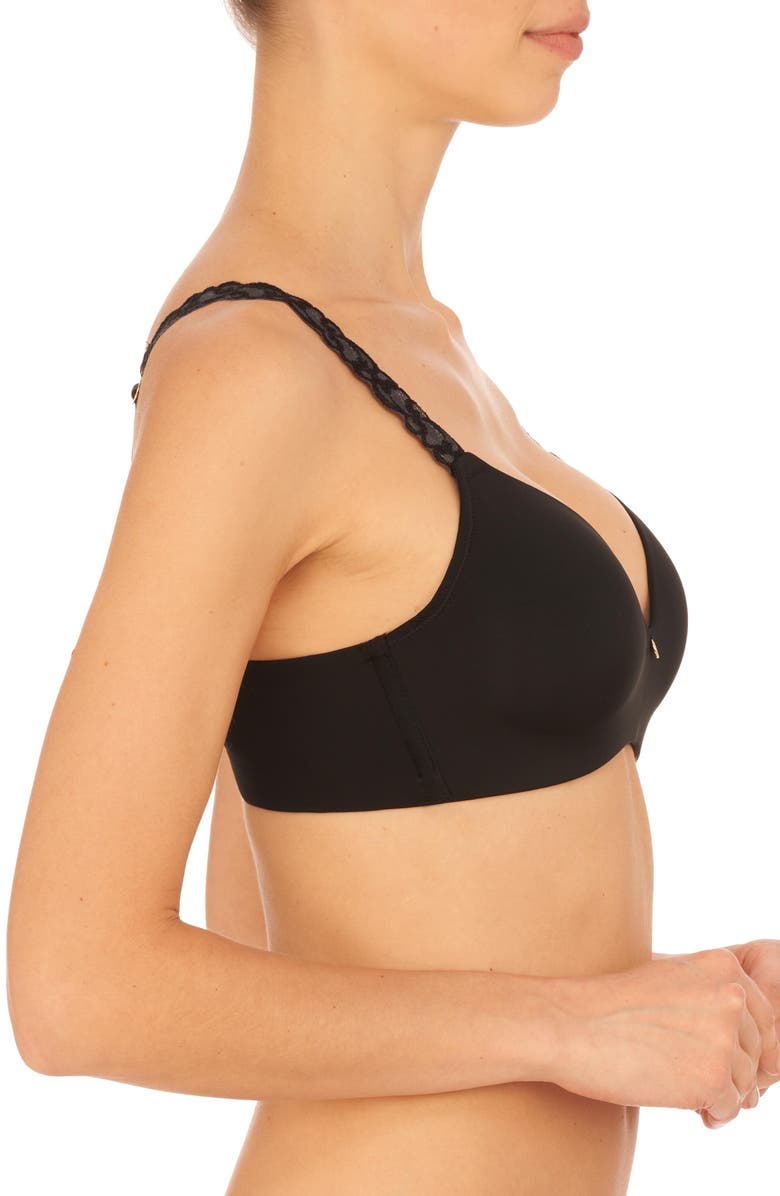 Natori Pure Luxe Wireless T-Shirt Bra, Alternate, color, 