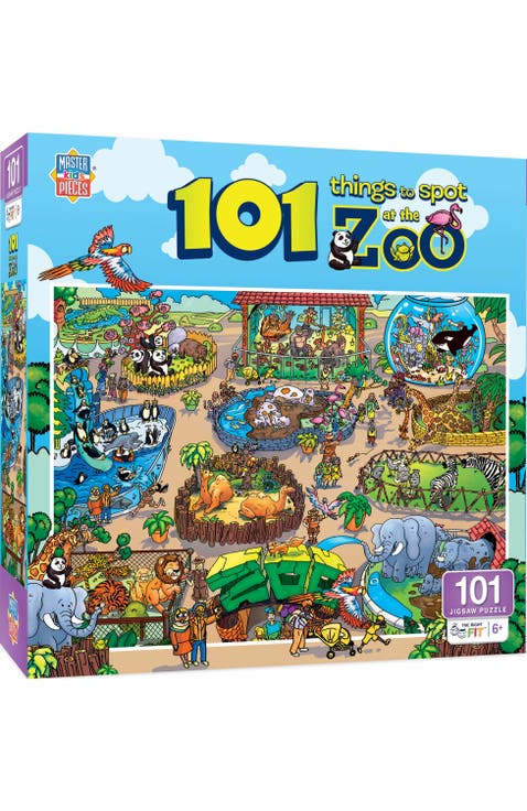 101 Things to Spot Zoo 100 Piece Puzzle