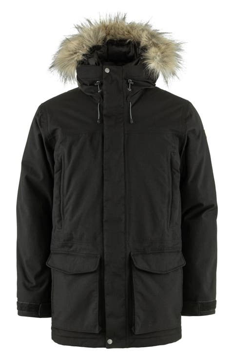 Nuuk Lite Waterproof Parka With Faux Fur Trim