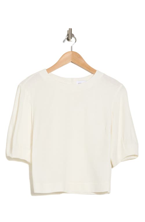 Gemma + Jane Balloon Sleeve Top In Black