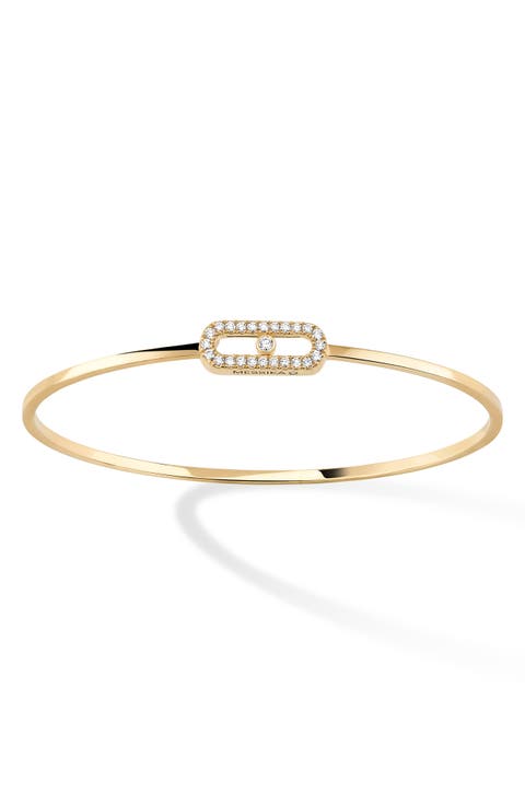 Move Uno Pavé Diamond Bangle