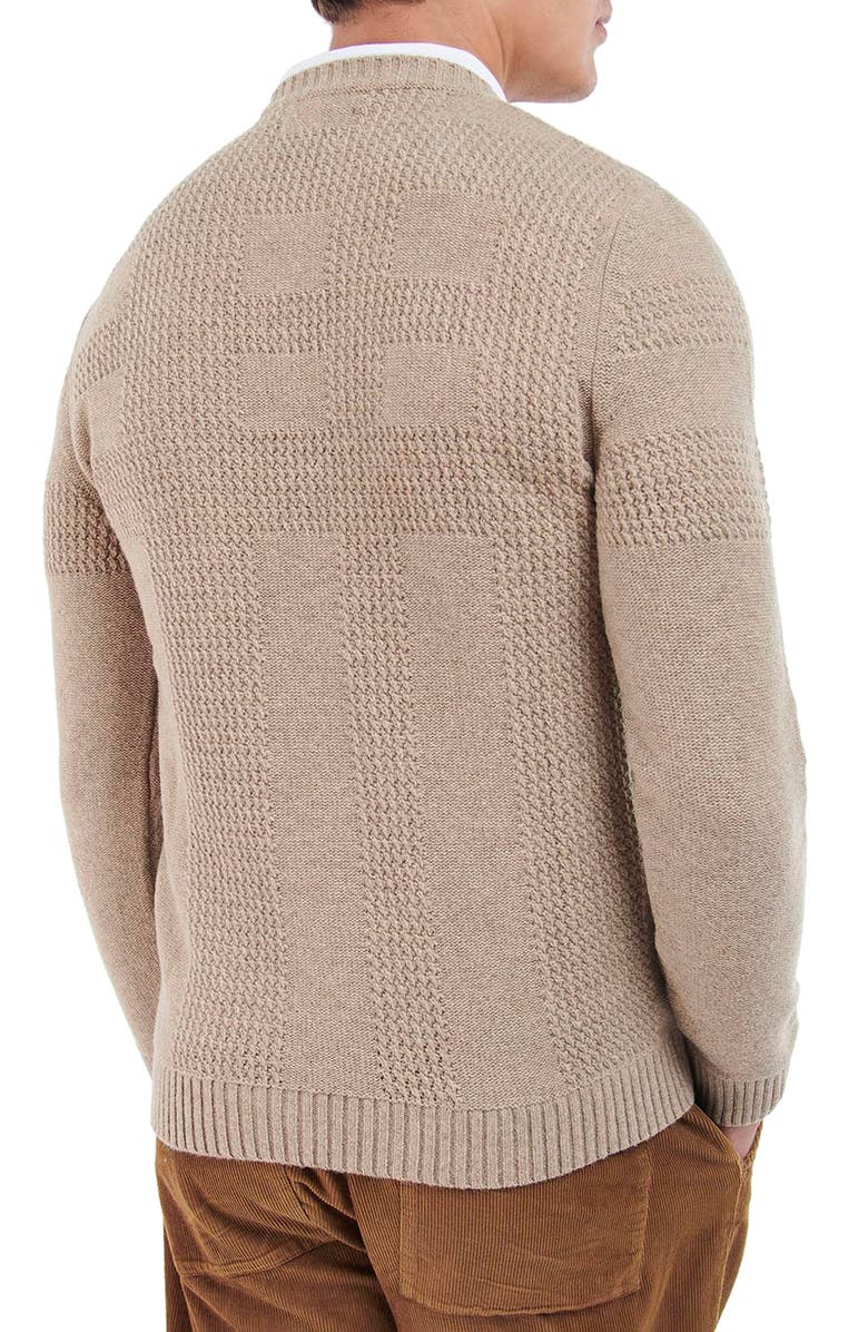 Barbour Townend Solid Lambwool Crewneck Sweater, Alternate, color, 