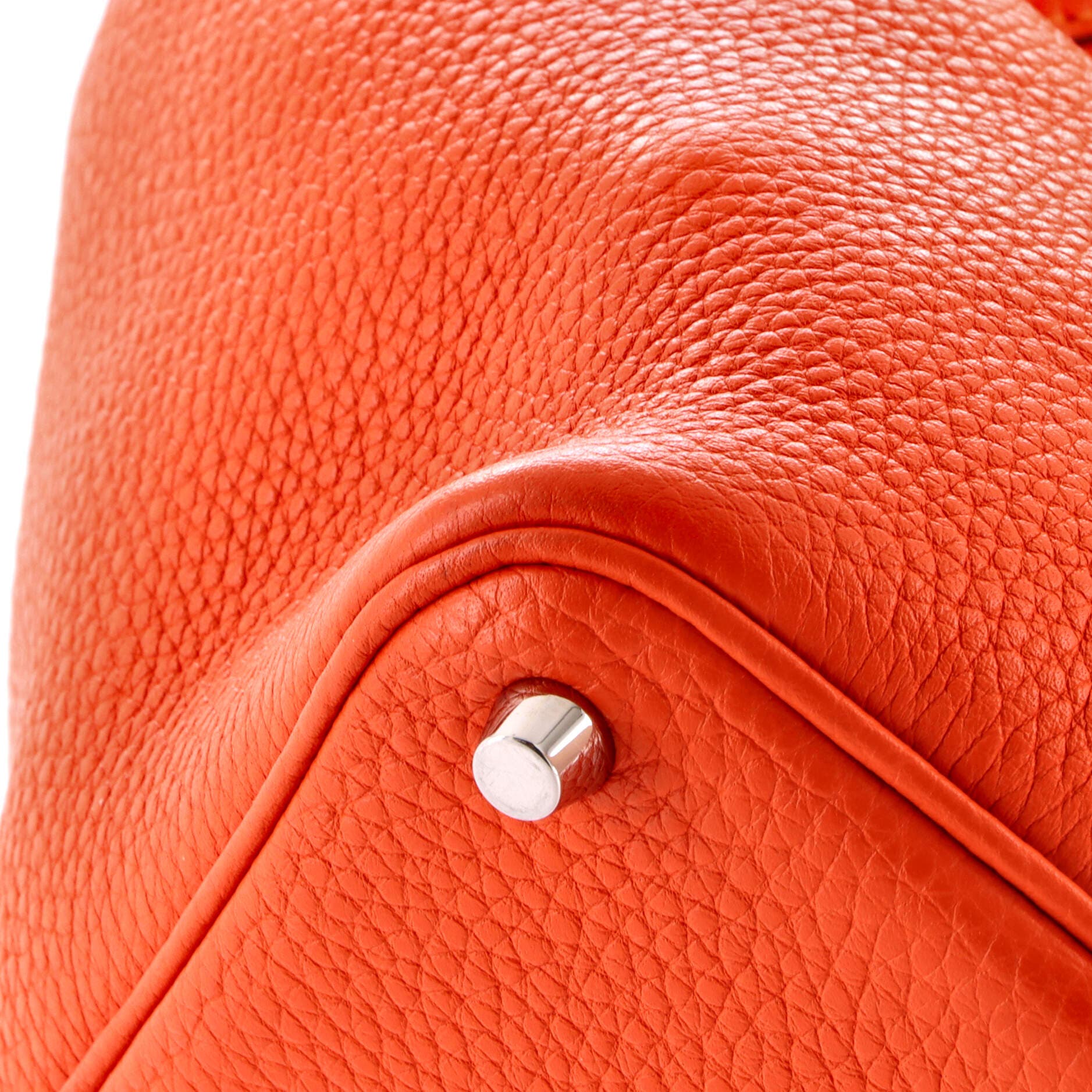 Pre-Owned Hermes Picotin Lock Bag Clemence PM, Alternate, color, Feu
