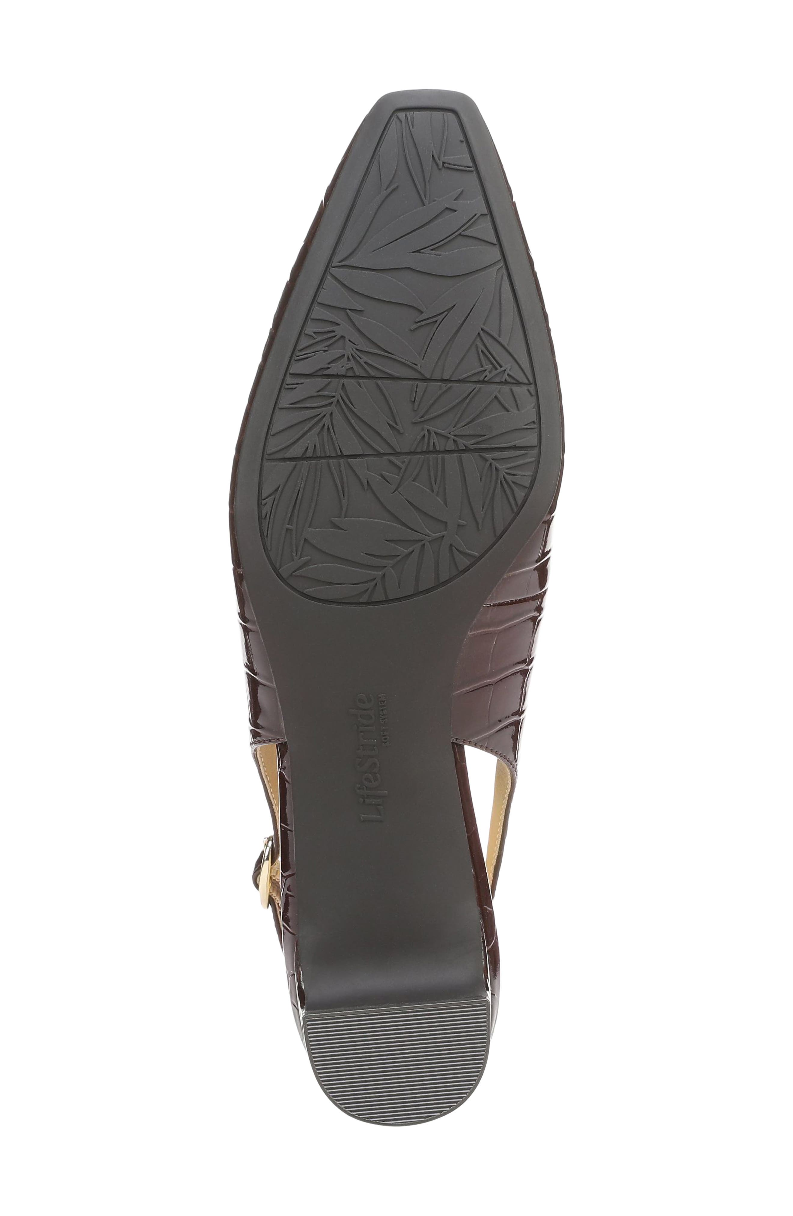 Lorena Slingback Pump, Alternate, color, DARK CHOCOLATE