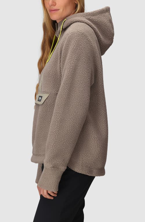 Outdoor Research Grayland High Pile Fleece Hoodie In Neutral