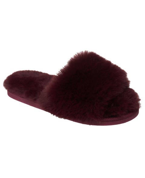Faux Fur Slippers