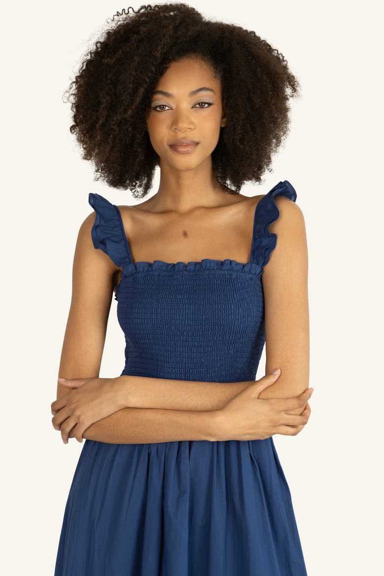 Terin Dress, Alternate, color, Dark Navy