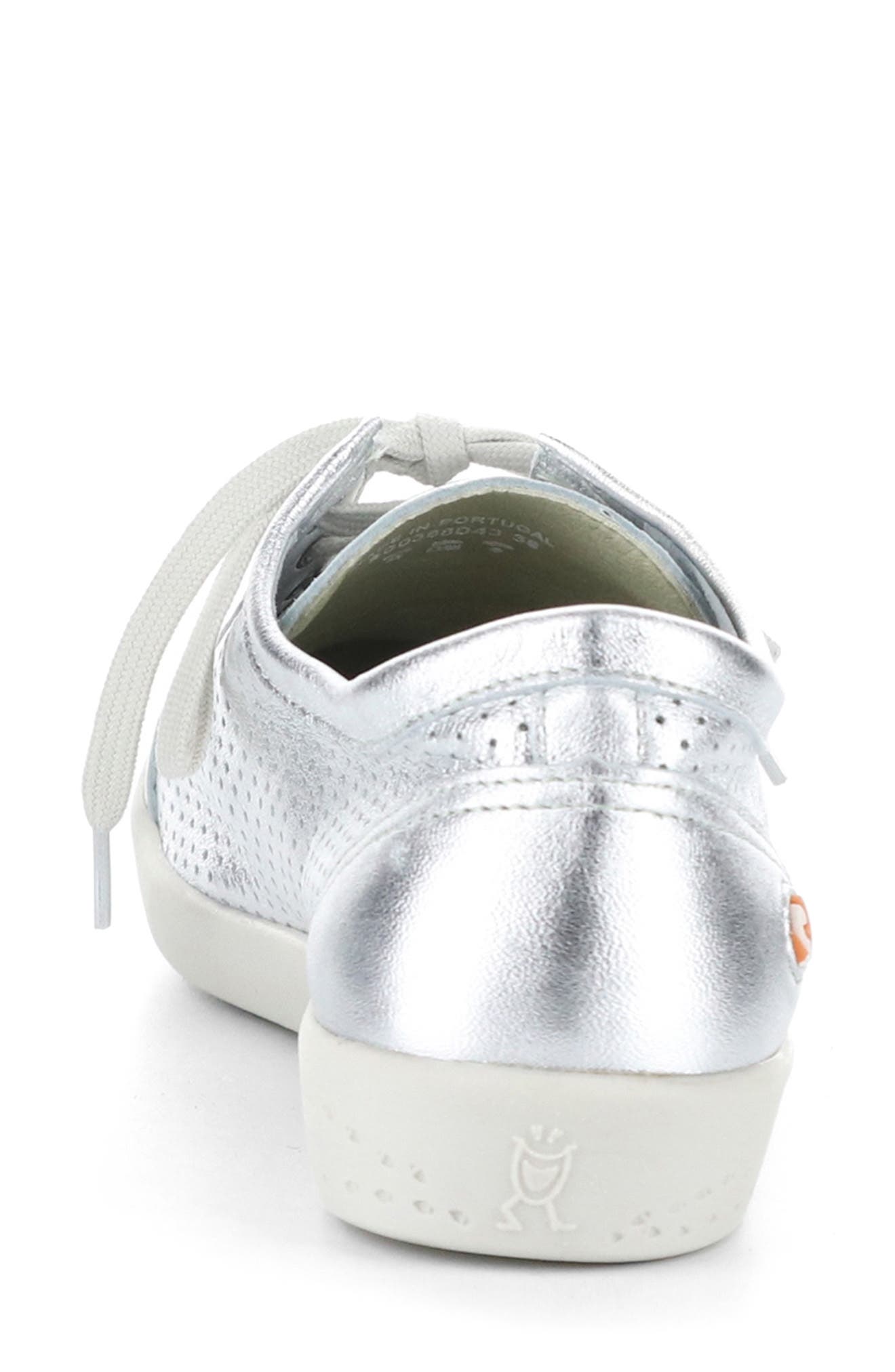 Softinos by Fly London Ica Sneaker, Alternate, color, 043 Silver