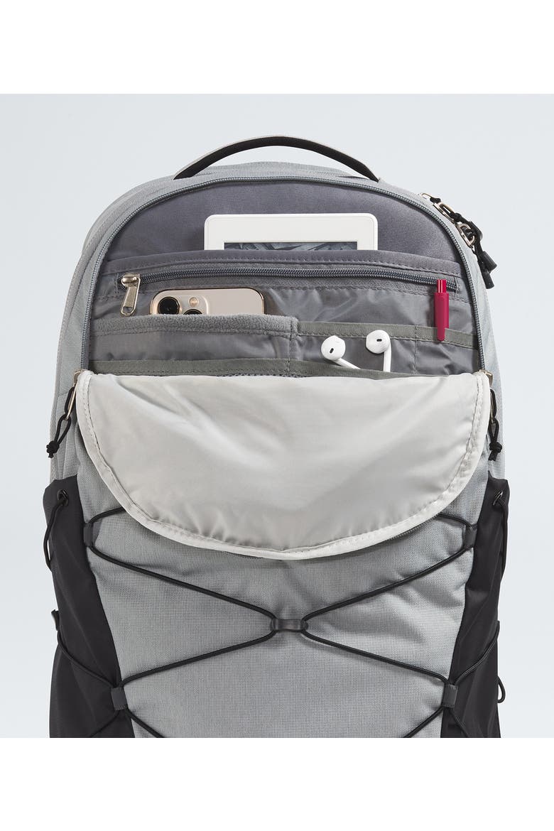 north face borealis backpack dopple grey The Commuter Laptop - Water Repellent, Laptop Sleeve, Large Main Compartment, Meld Dark Heather/TNF Black-NPF, One Size litre capacity makes it ideal for days on campus and commuting across the city The North Face Borealis Backpack