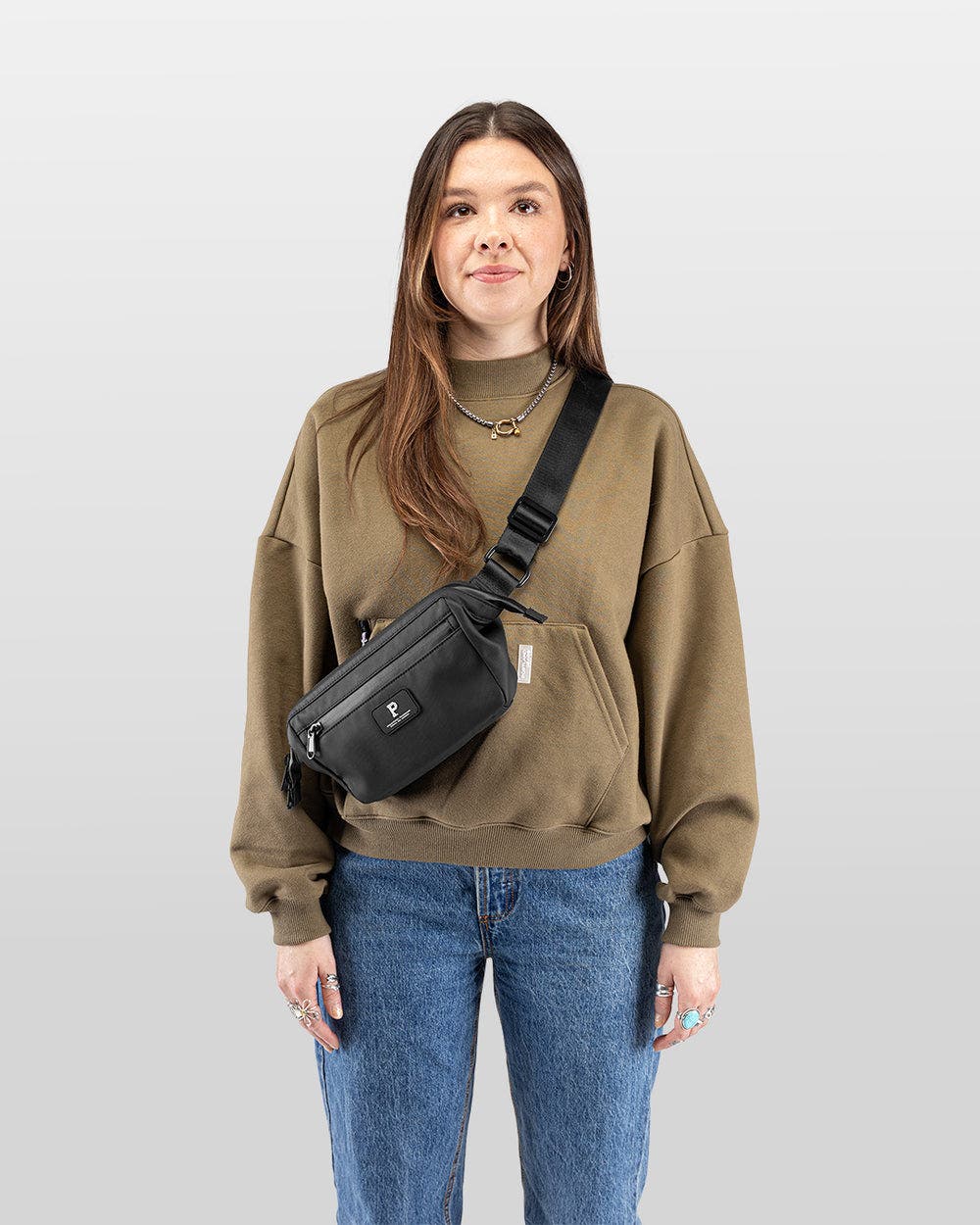 Portland Gear Cascade Crossbody Bag, Alternate, color, Black