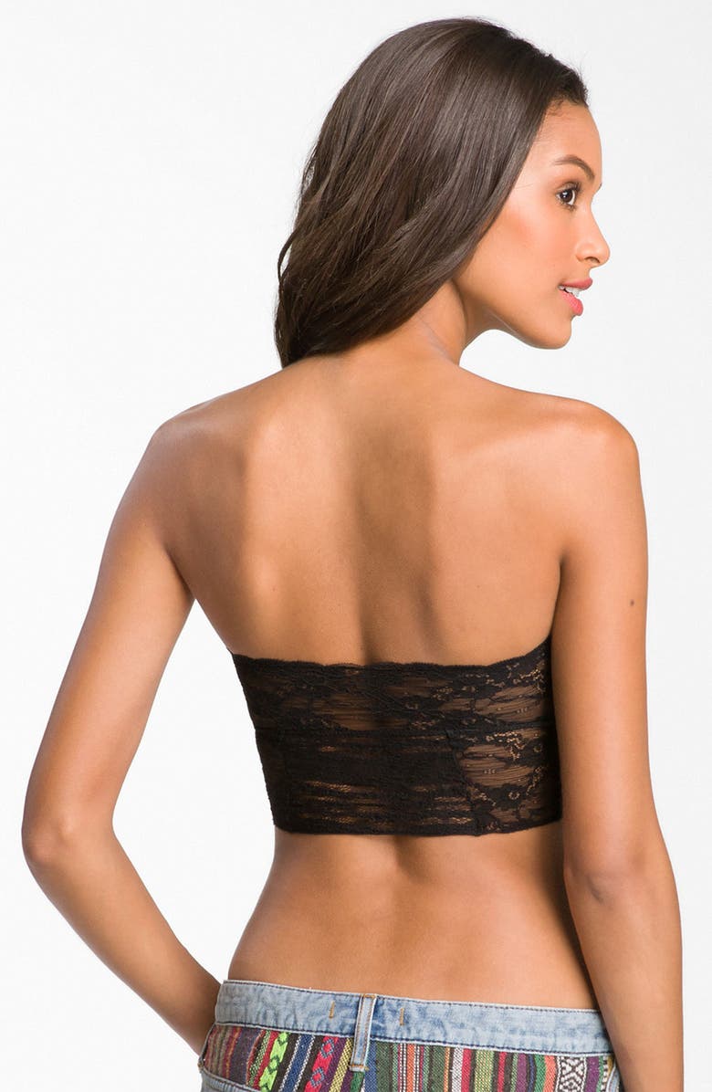 Free People Galloon Lace Bandeau, Alternate, color, 