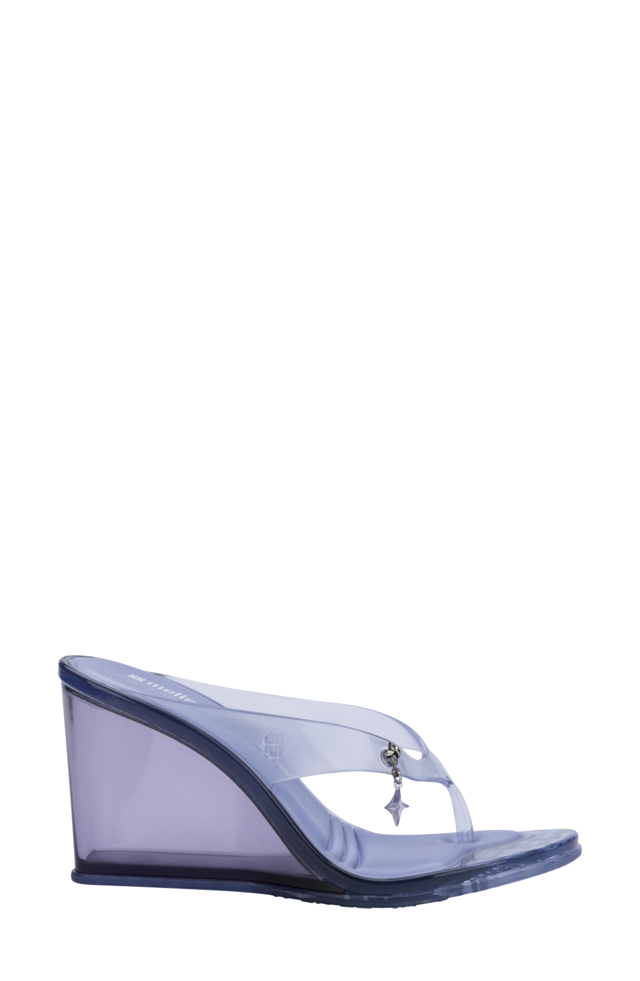 Nabeela Wedge Flip Flop, Alternate, color, LILAC