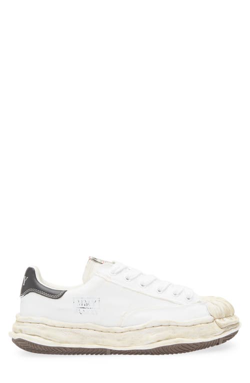 Miharayasuhiro Maison Mihara Yasuhiro Blakey Og Sole Film Canvas Sneaker In White