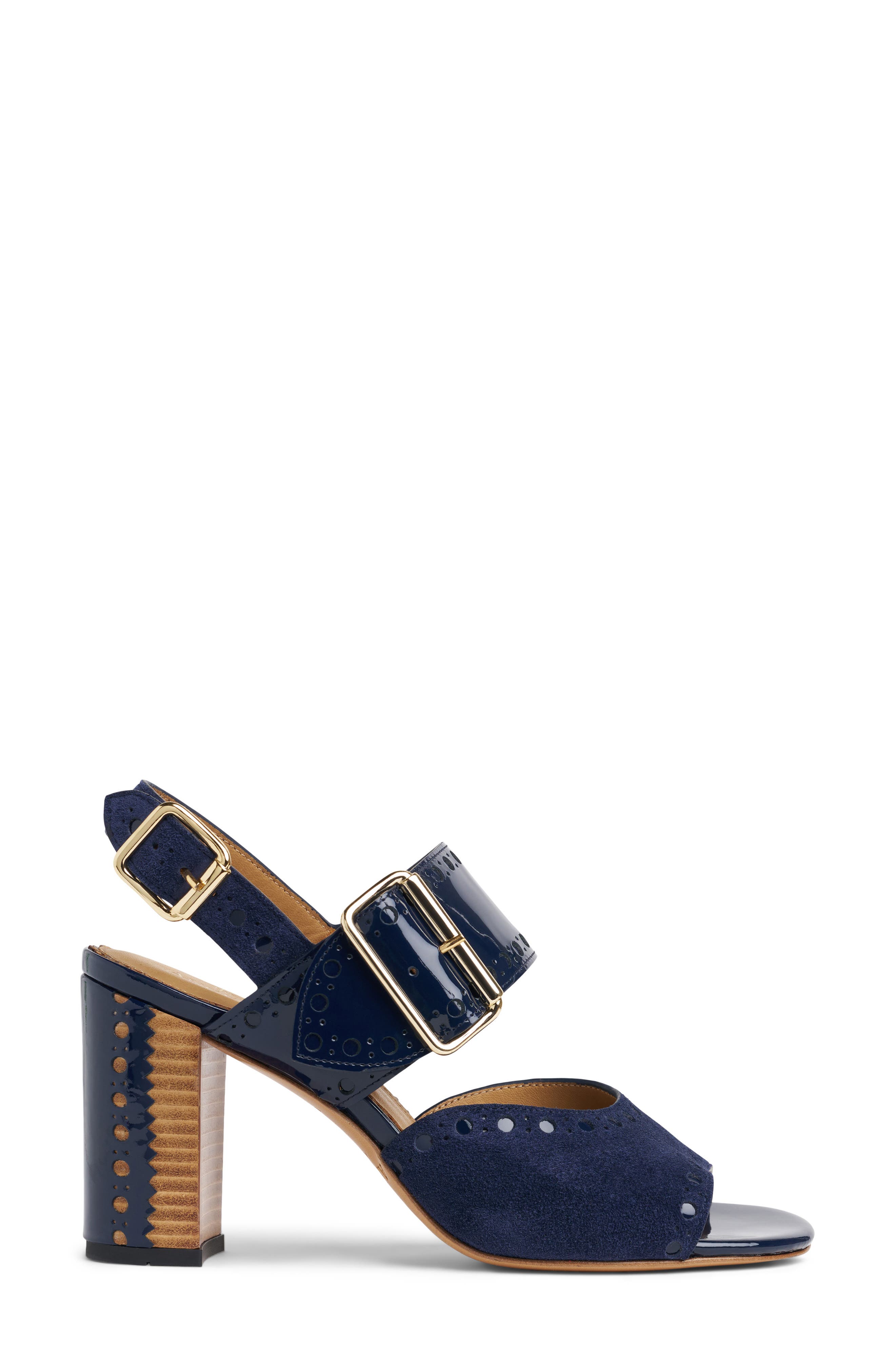 THE OFFICE OF US Ms. Nellie Slingback Sandal, Alternate, color, Navy