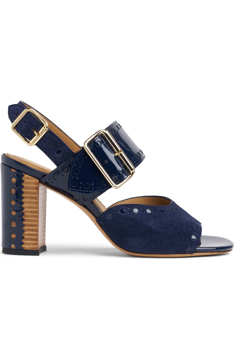 THE OFFICE OF US Ms. Nellie Slingback Sandal, Alternate, color, Navy