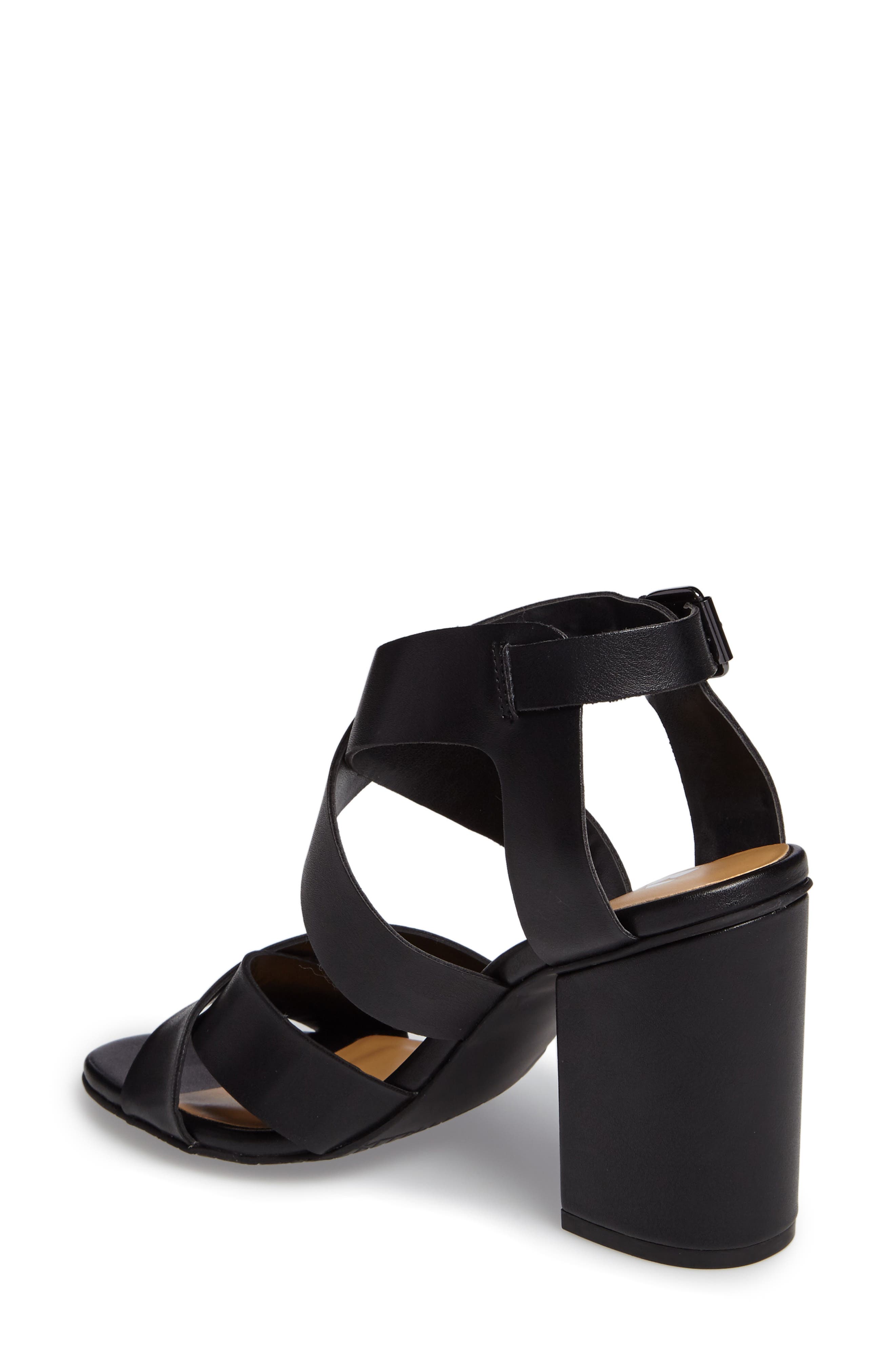 BP. Terry Block Heel Sandal, Alternate, color, 