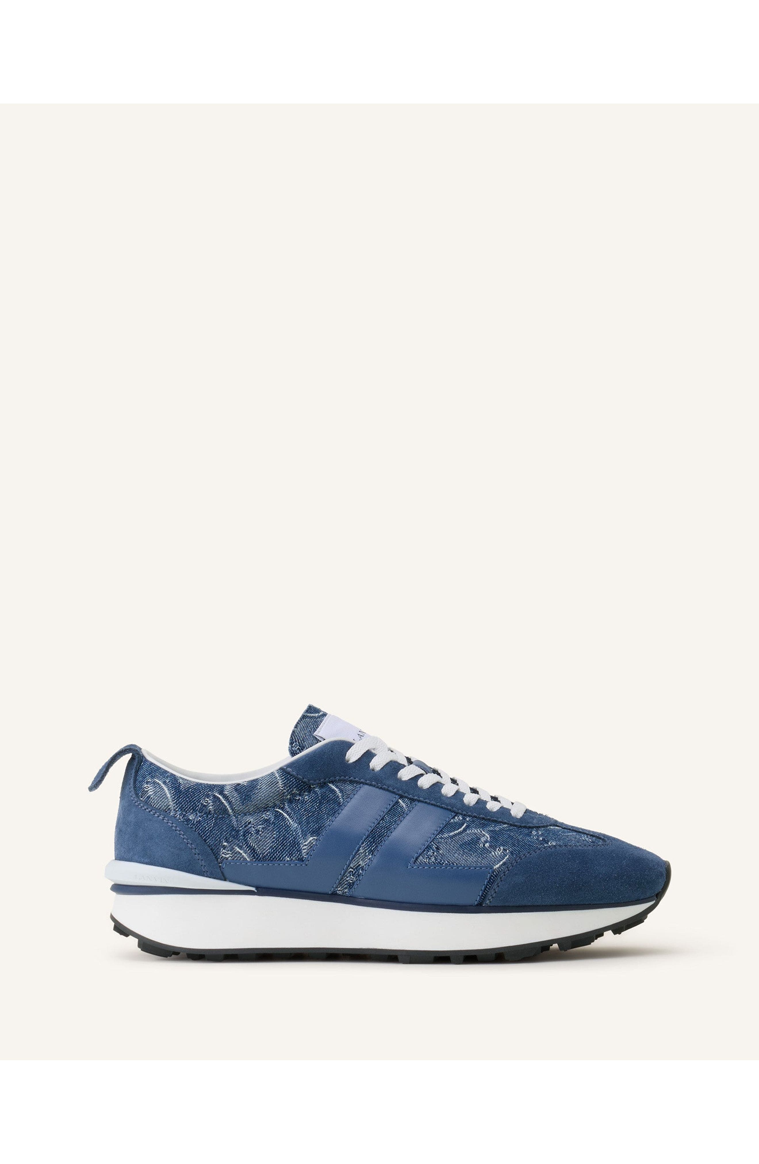 Lanvin Lunar Year Bumpr Sneakers In Denim, Main, color, Blue