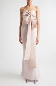 BERNADETTE Bart Taffeta Gown