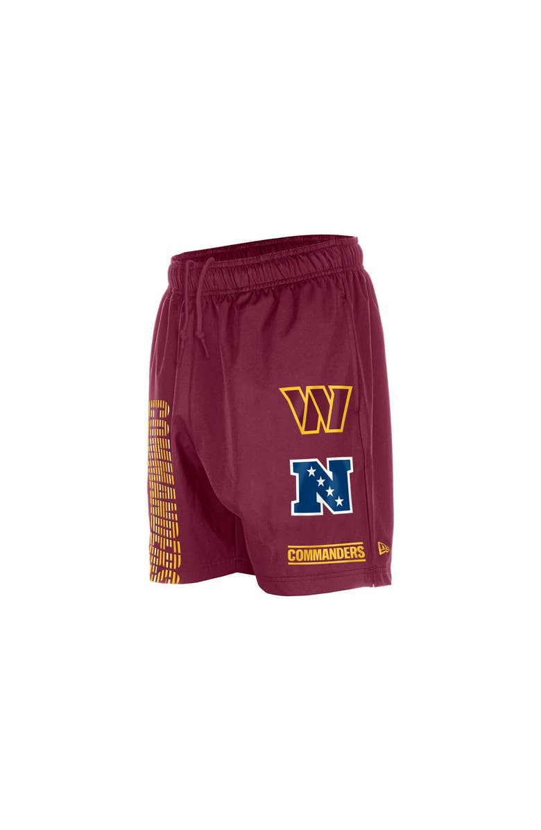 New Era Men's New Era  Burgundy Washington Commanders Match Shorts, Alternate, color, Burgundy
