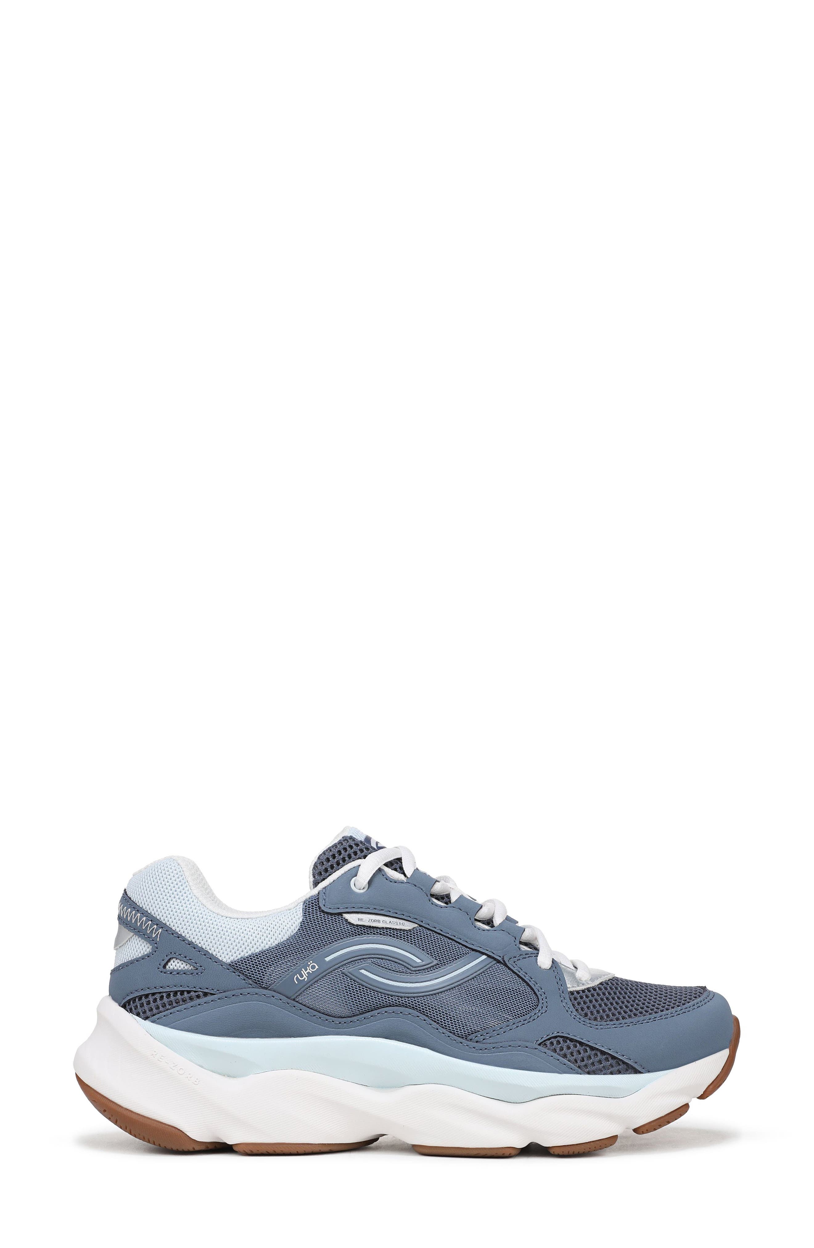 Rezorb Max Classic Walking Sneaker, Alternate, color, STONE BLUE