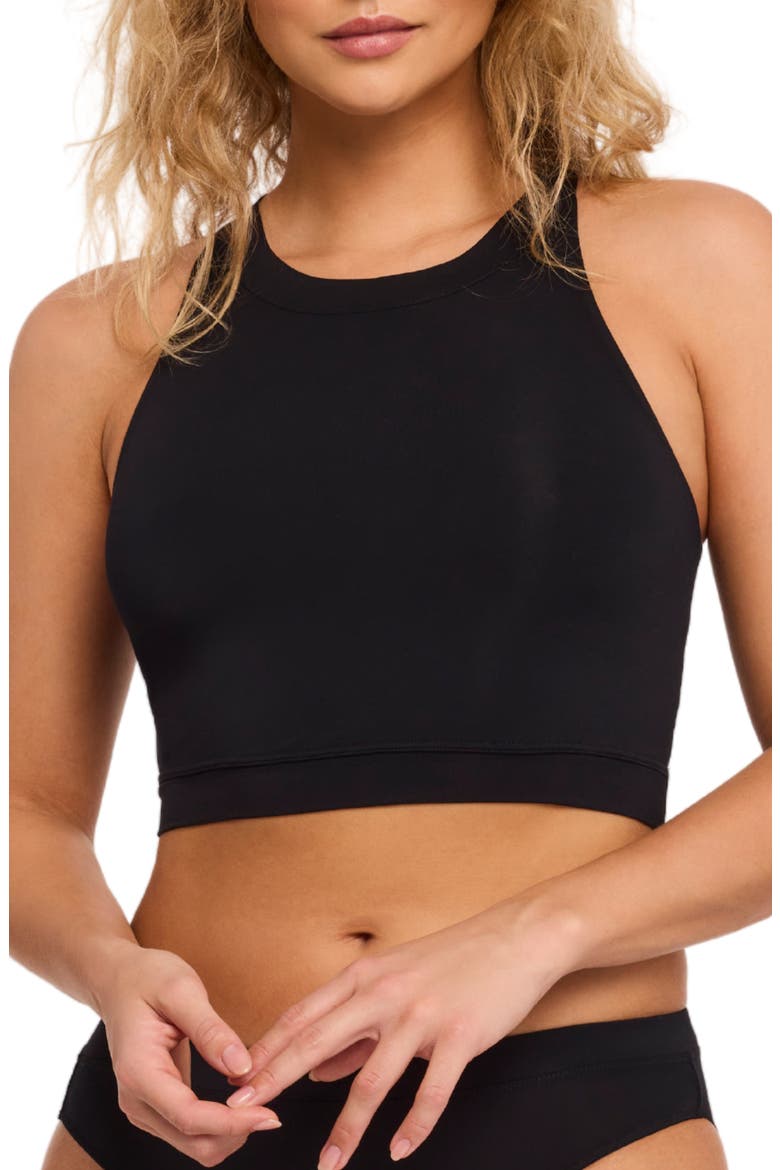 Crop Top, Main, color, BLACK