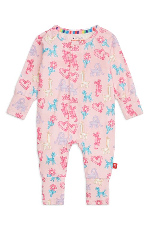 Magnetic Me Babies'  Party Animals Glow In Pink