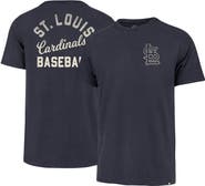 '47 Men's '47  Navy St. Louis Cardinals Turn Back Franklin T-Shirt