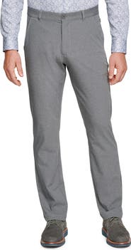 Johnston & Murphy XC4 Flat Front Straight Leg Performance Pants