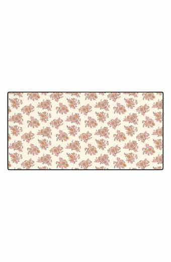 Deny Designs Cottage Garden Floral Print Desk Mat