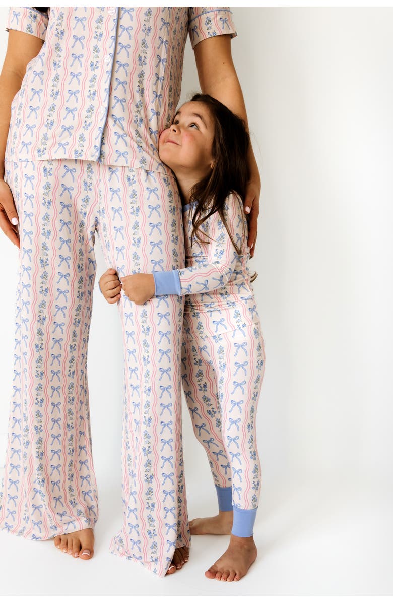 In My Jammers Amelia Bow Two Piece Set, Alternate, color, Off-White