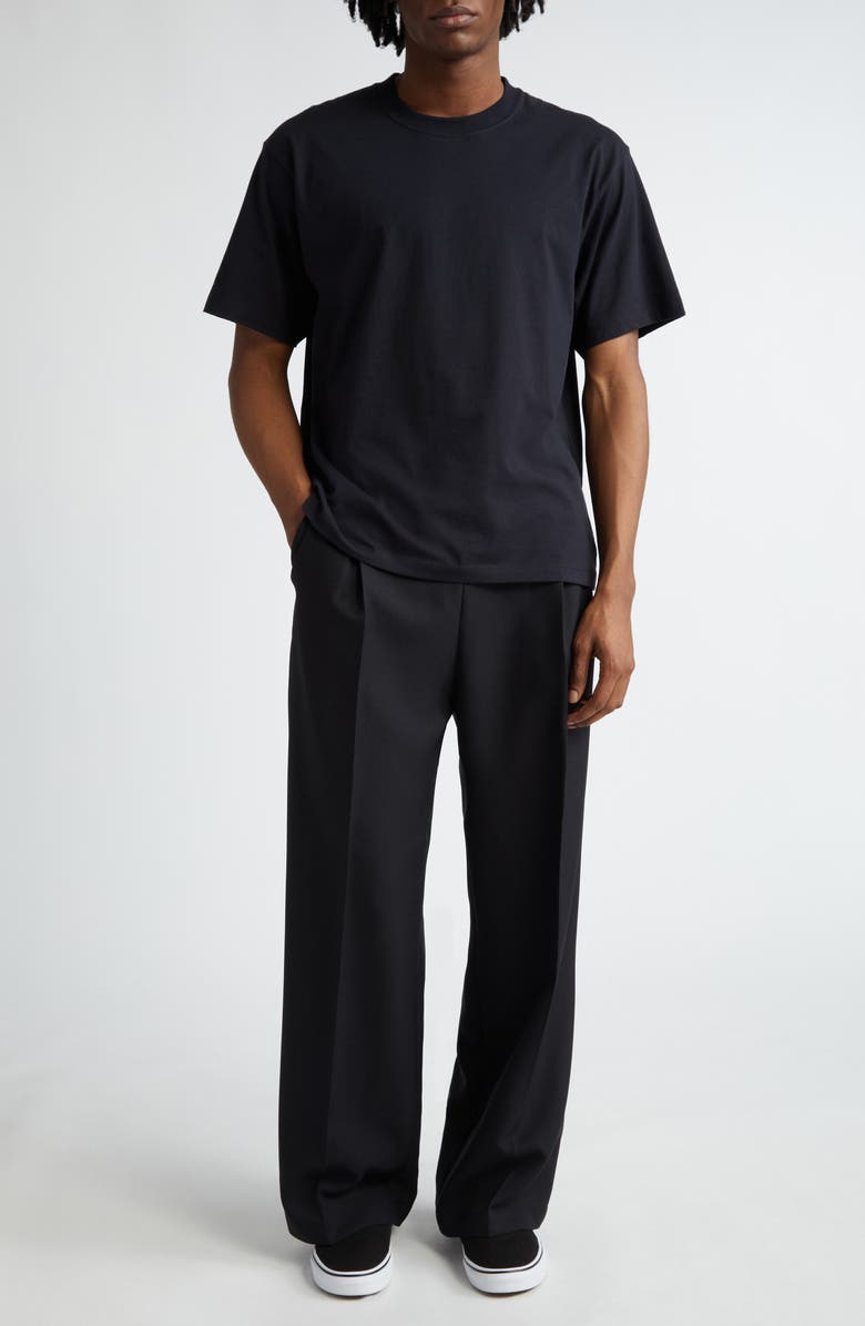 STOCKHOLM SURFBOARD CLUB Back Logo Organic Cotton Graphic T-Shirt, Alternate, color, Black