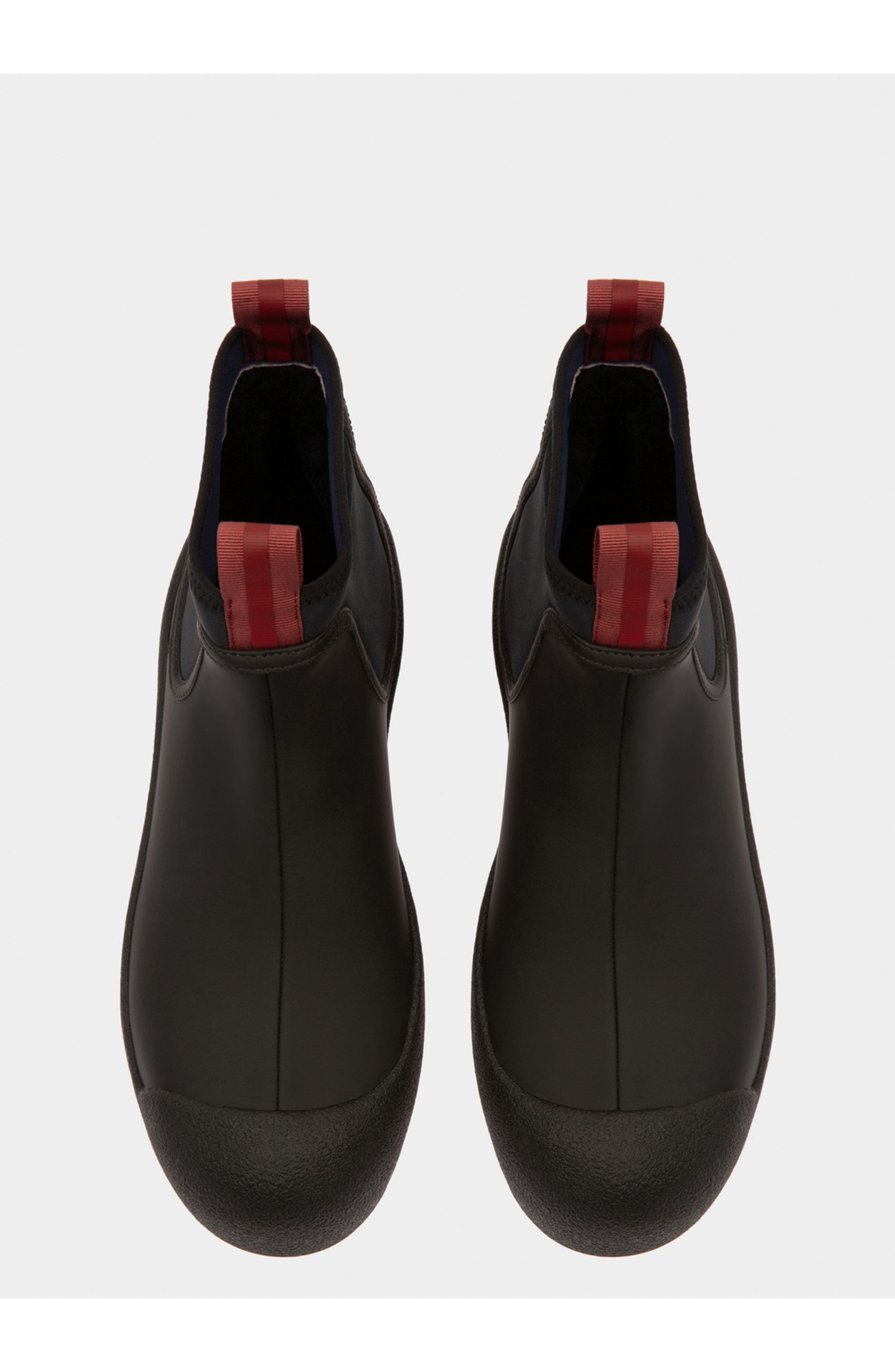 Bally Curling Booties, Alternate, color, Black
